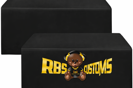 Custom Table Cover – DTF Printed (4ft, 6ft, 8ft Options)